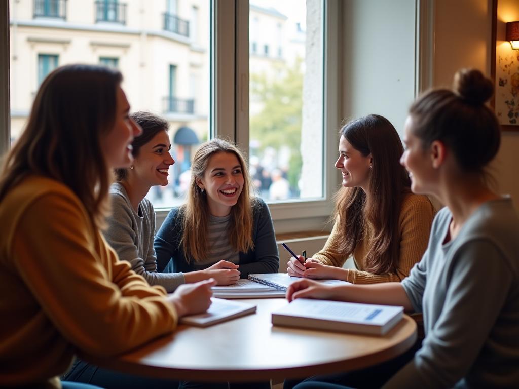 Cours d'immersion française à Paris