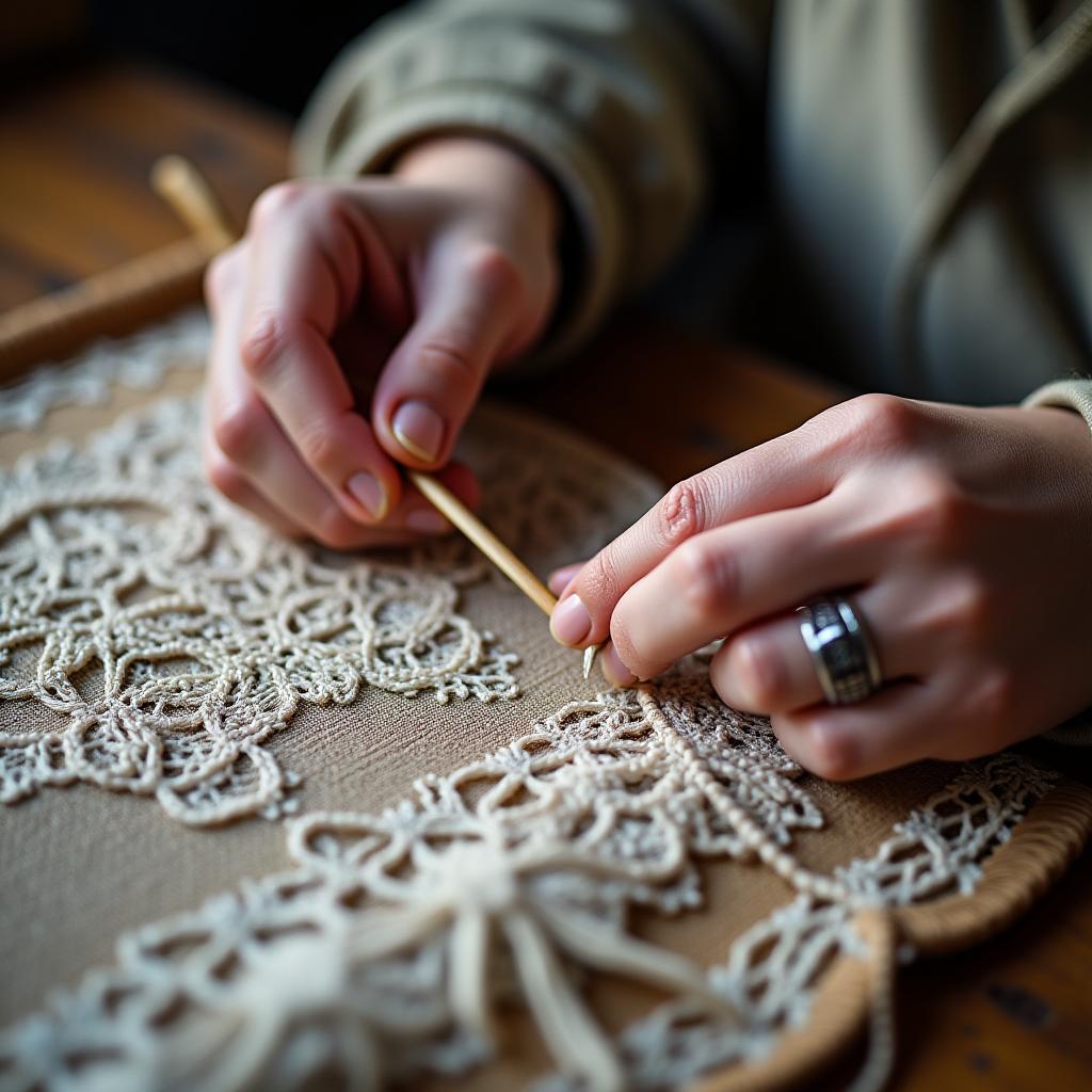 Expositions artisanat traditionnel français dentelle